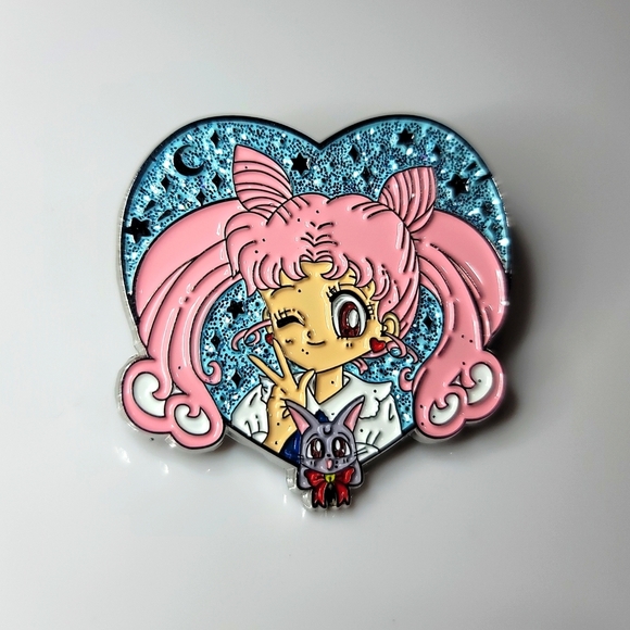 Sailor Moon ✦ Artemis Enamel Lapel Pin ✦ Japanese Anime Cat ✦ NWT - Picture 1 of 8